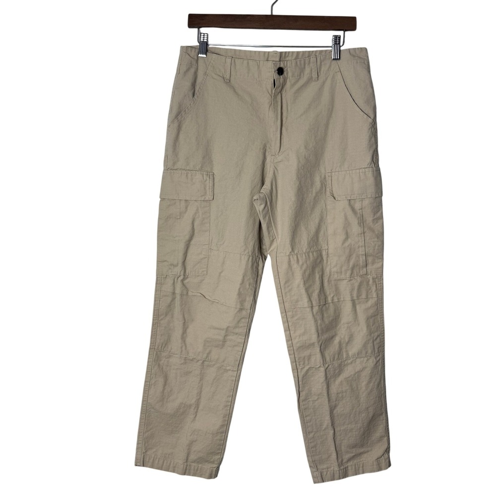 Carhartt WIP Hooded Theory Sweat‎ Cargo Pants Ripstop Straight Leg Womens Small